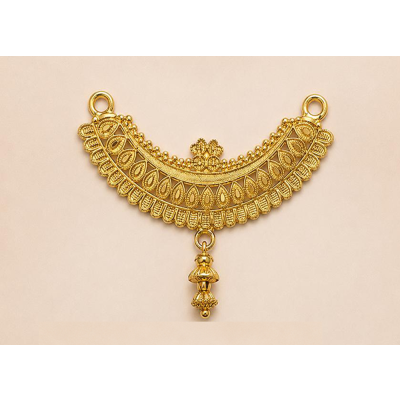 Micro Gold Plated Mangalsutra Pendant Locket